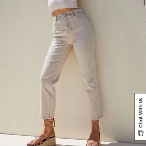 PacSun Eco Tan High Waisted Straight Leg Jeans